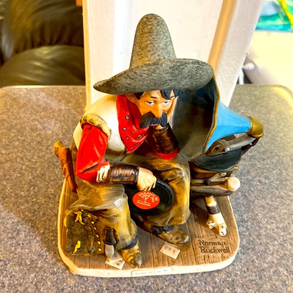 1979 Norman Rockwell Statue - Picture 4 of 5